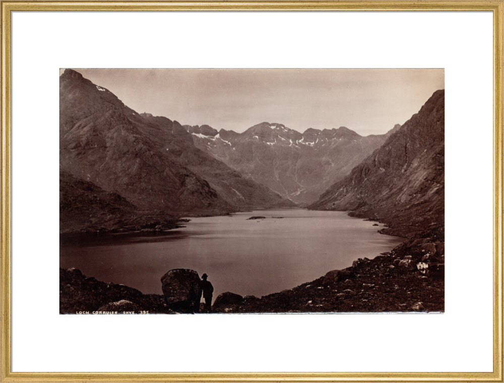 'Lock Corruisk, Skye', Isle of Skye, Scotland, c 1850-1900. art print extra large gold Art Print - Science Museum Shop
