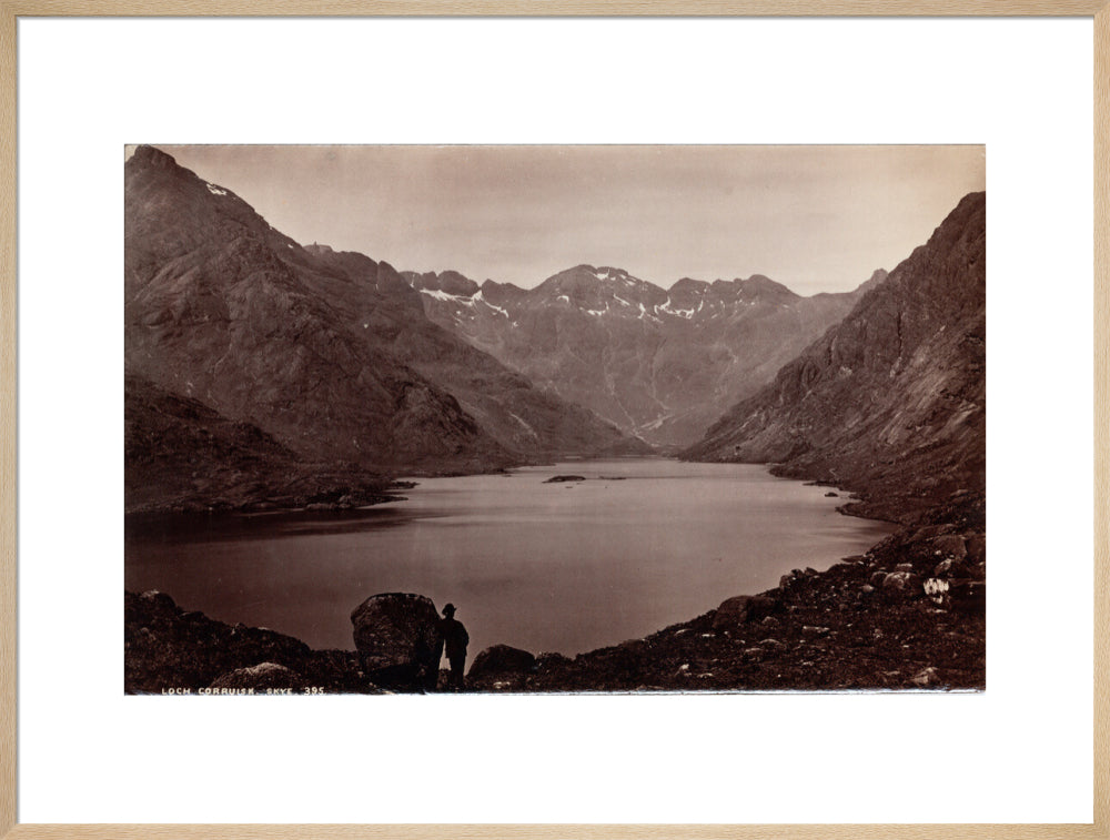 'Lock Corruisk, Skye', Isle of Skye, Scotland, c 1850-1900. art print extra large natural Art Print - Science Museum Shop