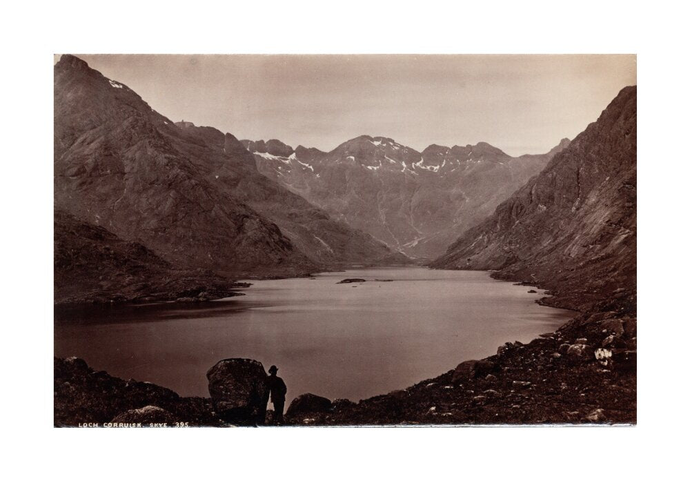 'Lock Corruisk, Skye', Isle of Skye, Scotland, c 1850-1900. unstretched canvas large none Art Print - Science Museum Shop