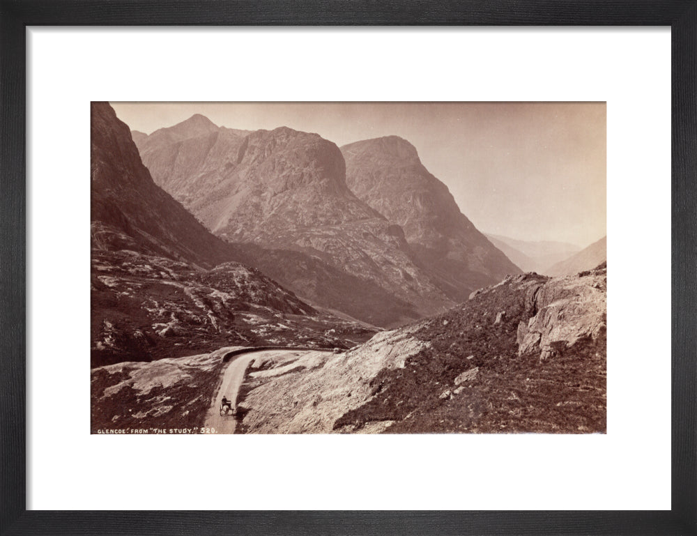 Glencoe, from 'The Study', Scotland, c 1850-1900. art print small black Art Print - Science Museum Shop