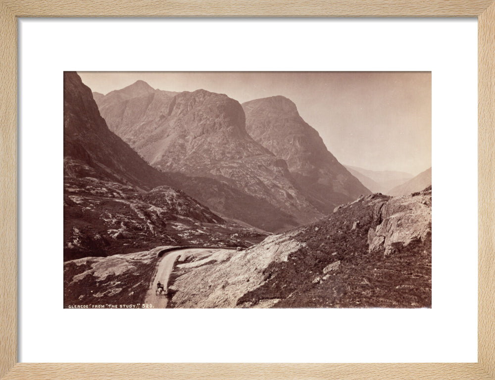 Glencoe, from 'The Study', Scotland, c 1850-1900. art print small natural Art Print - Science Museum Shop