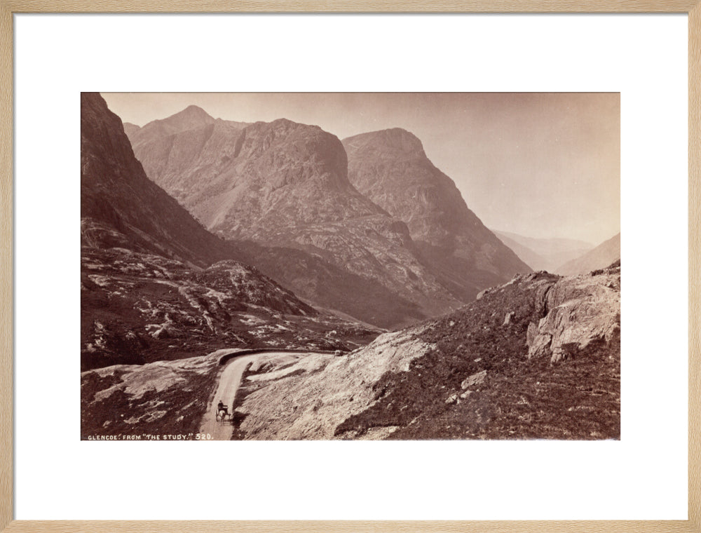 Glencoe, from 'The Study', Scotland, c 1850-1900. art print large natural Art Print - Science Museum Shop