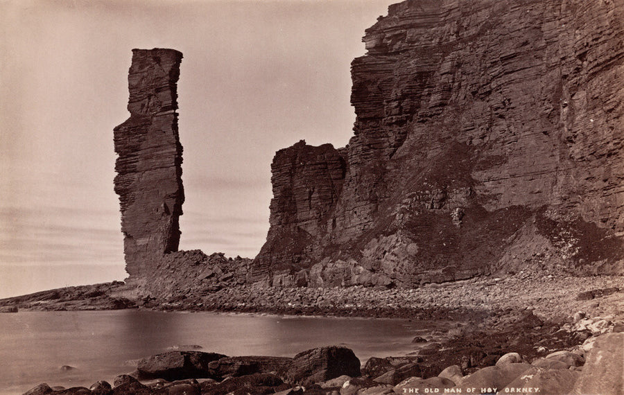 'The Old Man of the Hoy, Orkney', Scotland, c 1850-1900. Art Print - Science Museum Shop