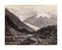 Mountain peaks, United States of America, c 1850-1900. unstretched canvas large none Art Print - Science Museum Shop