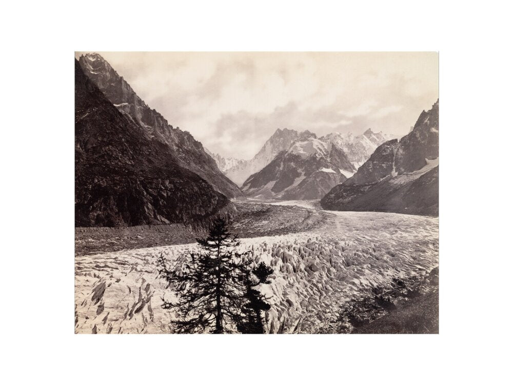 Mer de Glace, near Chamonix, Mont Blanc, France, c 1850-1900. art print extra large none Art Print - Science Museum Shop