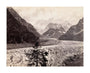 Mer de Glace, near Chamonix, Mont Blanc, France, c 1850-1900. unstretched canvas large none Art Print - Science Museum Shop