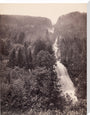 Giessbach Falls near Lake Brienz, Switzerland, c 1850-1900. stretched canvas extra large none Art Print - Science Museum Shop