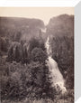 Giessbach Falls near Lake Brienz, Switzerland, c 1850-1900. stretched canvas small none Art Print - Science Museum Shop