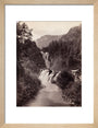 Reichenbach Falls, Switzerland, c 1850-1900. art print small natural Art Print - Science Museum Shop
