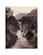 Reichenbach Falls, Switzerland, c 1850-1900. art print extra small none Art Print - Science Museum Shop
