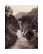 Reichenbach Falls, Switzerland, c 1850-1900. unstretched canvas medium none Art Print - Science Museum Shop