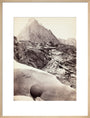 The Ice Cave in the Rosenlaui Glacier, Switzerland, c 1850-1900. art print large natural Art Print - Science Museum Shop