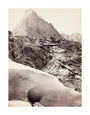 The Ice Cave in the Rosenlaui Glacier, Switzerland, c 1850-1900. unstretched canvas large none Art Print - Science Museum Shop
