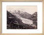 Rhone Glacier, Switzerland, c 1850-1900. art print extra small natural Art Print - Science Museum Shop