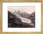 Rhone Glacier, Switzerland, c 1850-1900. art print small gold Art Print - Science Museum Shop