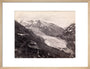Rhone Glacier, Switzerland, c 1850-1900. art print medium natural Art Print - Science Museum Shop