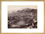 The Lake and Hospice on the Grimsel Pass, Switzerland, c 1850-1900. art print large gold Art Print - Science Museum Shop