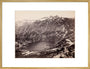 The Lake and Hospice on the Grimsel Pass, Switzerland, c 1850-1900. art print extra large gold Art Print - Science Museum Shop
