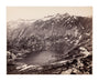 The Lake and Hospice on the Grimsel Pass, Switzerland, c 1850-1900. unstretched canvas extra large none Art Print - Science Museum Shop