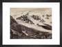 Stein Glacier, Susten Pass, Switzerland, c 1850-1900. art print small black Art Print - Science Museum Shop