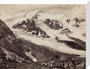 Stein Glacier, Susten Pass, Switzerland, c 1850-1900. stretched canvas medium none Art Print - Science Museum Shop