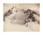 Peaks on the Hamta Pass, Himalayas, India, c 1850-1900. unstretched canvas large none Art Print - Science Museum Shop