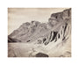 Unusual rock formations on the Spiti riverbed, India, c 1850-1900. unstretched canvas medium none Art Print - Science Museum Shop