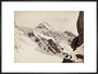 Peaks on the Hamta Pass, Himalayas, India, c 1850-1900. art print extra large black Art Print - Science Museum Shop