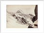 Peaks on the Hamta Pass, Himalayas, India, c 1850-1900. art print extra large white Art Print - Science Museum Shop