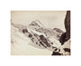 Peaks on the Hamta Pass, Himalayas, India, c 1850-1900. unstretched canvas small none Art Print - Science Museum Shop