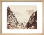 View from Mount Sinai, Egypt, c 1850-1900. art print extra small natural Art Print - Science Museum Shop