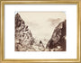 View from Mount Sinai, Egypt, c 1850-1900. art print small gold Art Print - Science Museum Shop