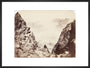 View from Mount Sinai, Egypt, c 1850-1900. art print large black Art Print - Science Museum Shop