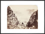View from Mount Sinai, Egypt, c 1850-1900. art print extra large black Art Print - Science Museum Shop
