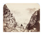 View from Mount Sinai, Egypt, c 1850-1900. unstretched canvas large none Art Print - Science Museum Shop