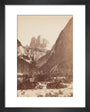 The Dolomites, Italy, c 1850-1900. art print extra small black Art Print - Science Museum Shop