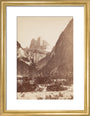 The Dolomites, Italy, c 1850-1900. art print small gold Art Print - Science Museum Shop