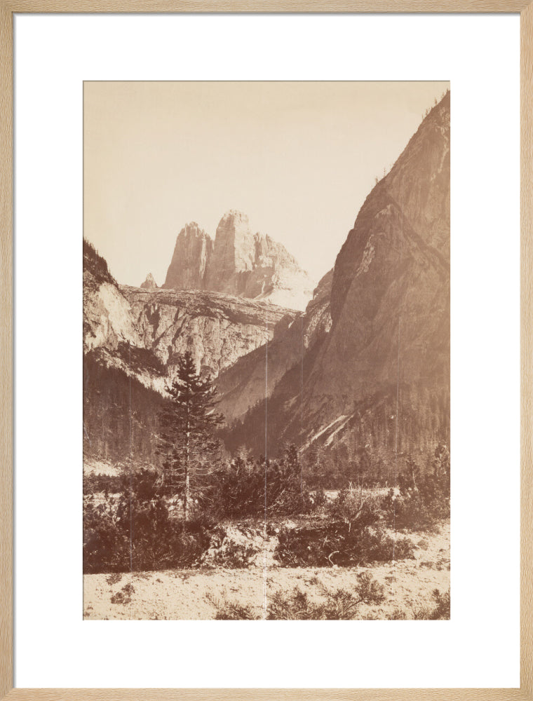 The Dolomites, Italy, c 1850-1900. art print large natural Art Print - Science Museum Shop