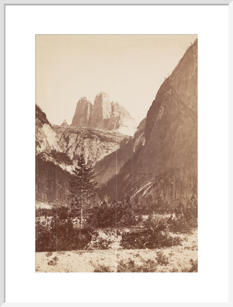 The Dolomites, Italy, c 1850-1900. art print extra large white Art Print - Science Museum Shop