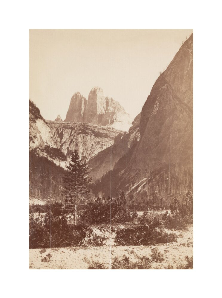 The Dolomites, Italy, c 1850-1900. unstretched canvas medium none Art Print - Science Museum Shop