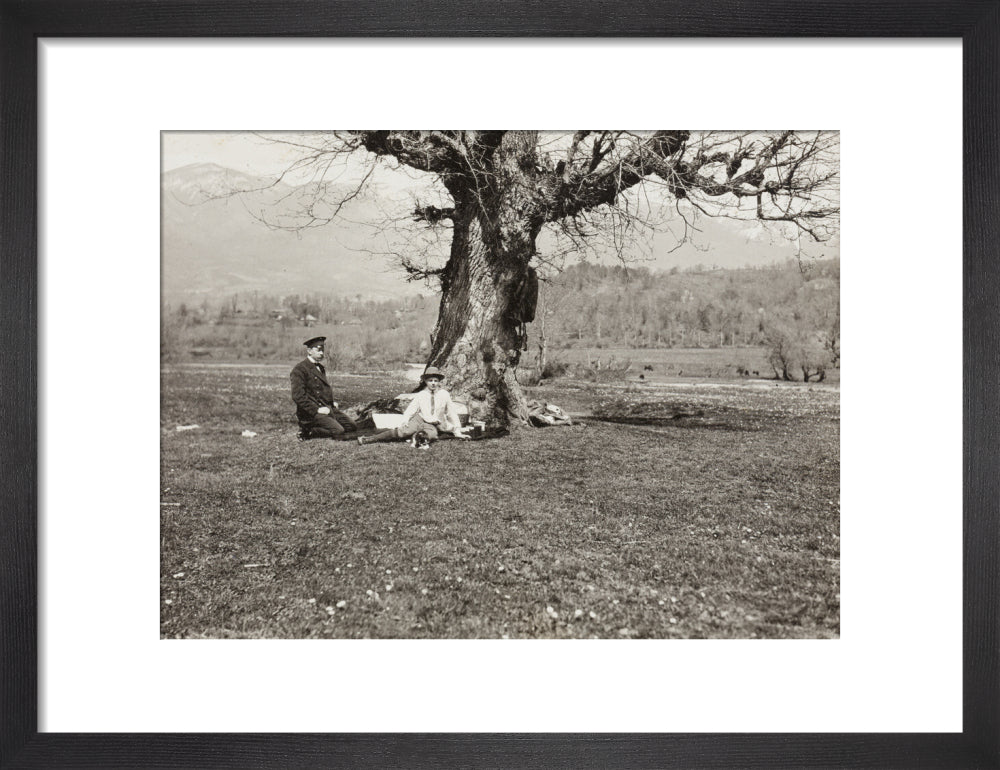 Black and white photograph entitled 'The Black River' art print small black Art Print - Science Museum Shop