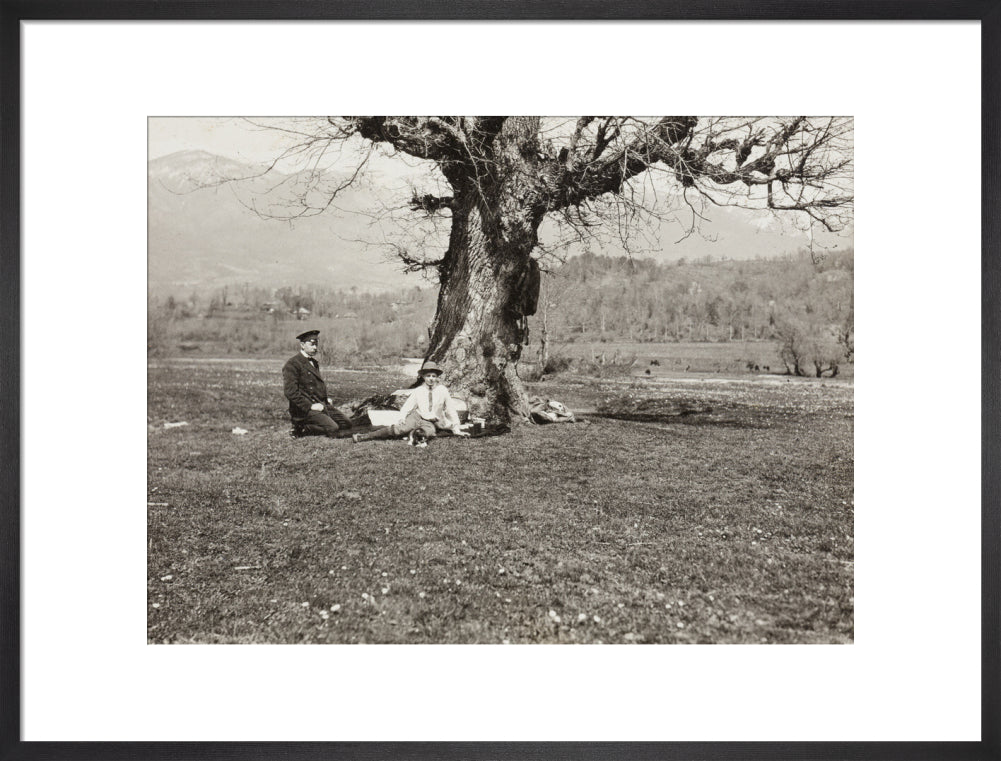 Black and white photograph entitled 'The Black River' art print large black Art Print - Science Museum Shop