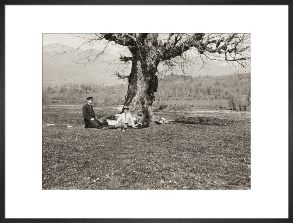 Black and white photograph entitled 'The Black River' art print extra large black Art Print - Science Museum Shop