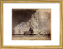 Arctic iceberg, 1869 art print small gold Art Print - Science Museum Shop