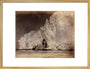 Arctic iceberg, 1869 art print large gold Art Print - Science Museum Shop