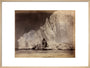 Arctic iceberg, 1869 art print large natural Art Print - Science Museum Shop