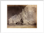 Arctic iceberg, 1869 art print extra large white Art Print - Science Museum Shop