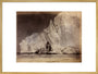 Arctic iceberg, 1869 art print extra large gold Art Print - Science Museum Shop