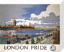 'London Pride', GWR poster, 1946 stretched canvas small none Art Print - Science Museum Shop