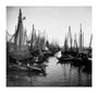 Small fishing boats moored in a harbour, c. 1910. unstretched canvas extra large none Art Print - Science Museum Shop